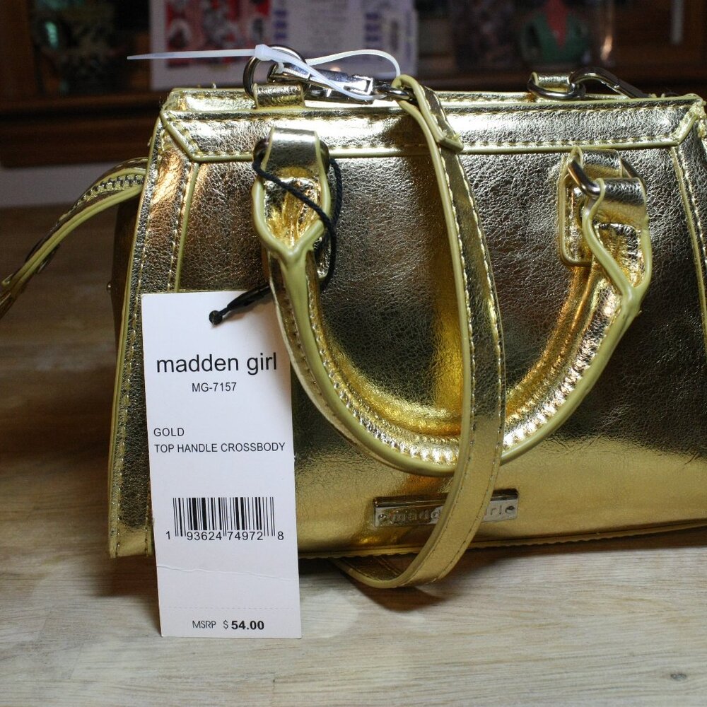 Gold Steven Madden mini bag - new with tags!